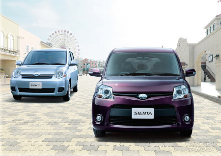 トヨタ シエンタ 初代 マイナーチェンジ