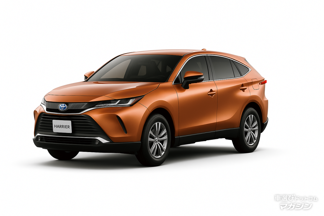 チャットGPT ボディカラー　画像処理　ハリアー