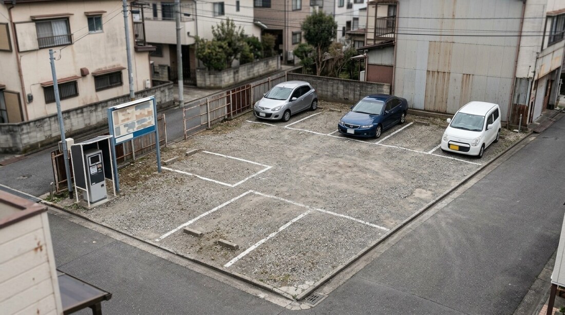 あの砂利敷きのコインパーキングは、駐車場のふりをした「空き地」だった - サムネイル