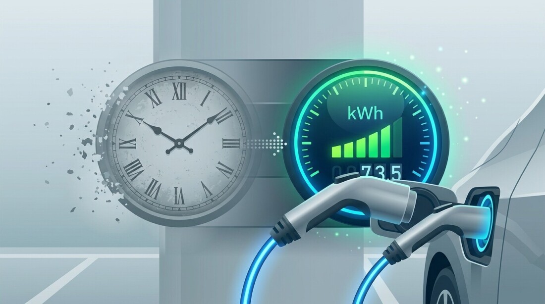 EV充電と特定計量制度の解説用イメージ
