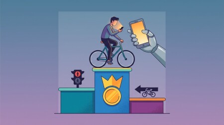 自転車の反則金（青切符）記事サムネイル