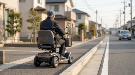 シニアカー（電動車いす）のイメージ