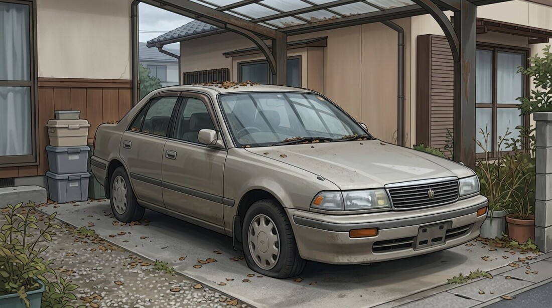 免許返納後に残った車のイメージ