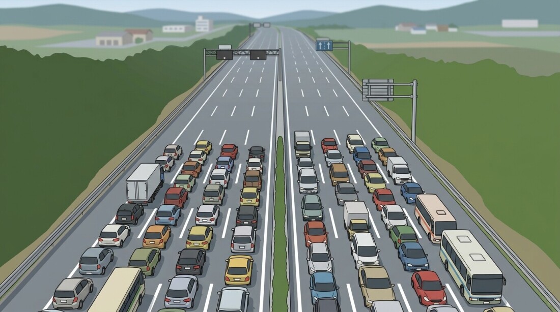 その渋滞、先頭には何もなかった（サムネイル）